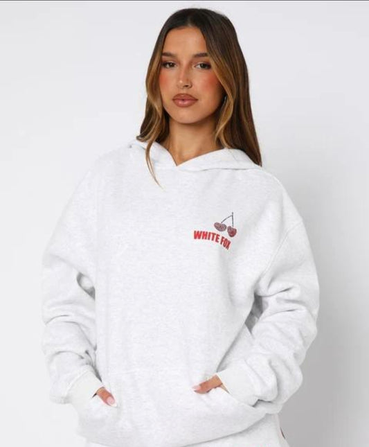 Ladys Diamon Cherry Hoody
